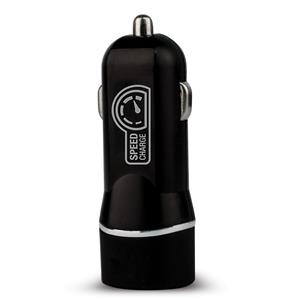 AREA Caricabatterie da auto 2 porte USB Area nero